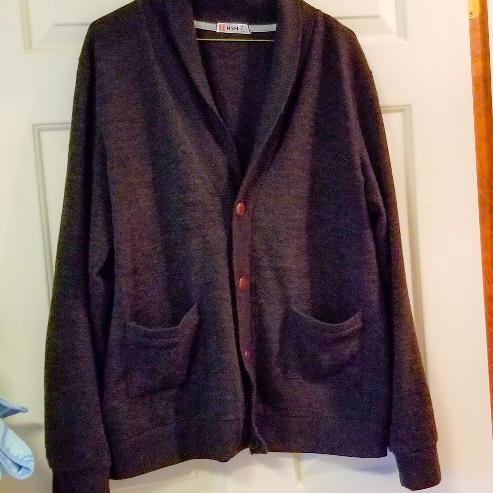 Men's HTH Navy Sweater Large